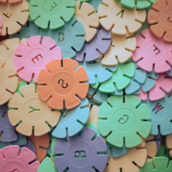 Stem Building Chips Assorted Interlocking Discs Educational Teacher Supply - Picture 4 of 6